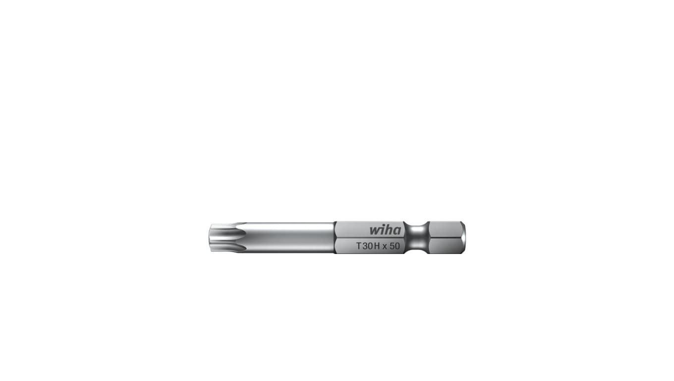 

Wiha Bit Professional TORX Tamper Resistant (z otworem) 1/4 T9H x 50 mm 70450TR09050 20218, Z otworem) 1/4 t9h x 50 mm 70450tr09050 2021