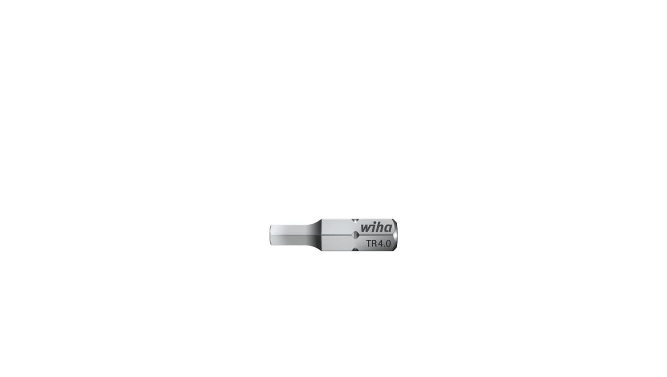 

Wiha Bit Standard 25 mm sześciokątny z otworem 1/4 TR2,5 mm 7013TR025 25561