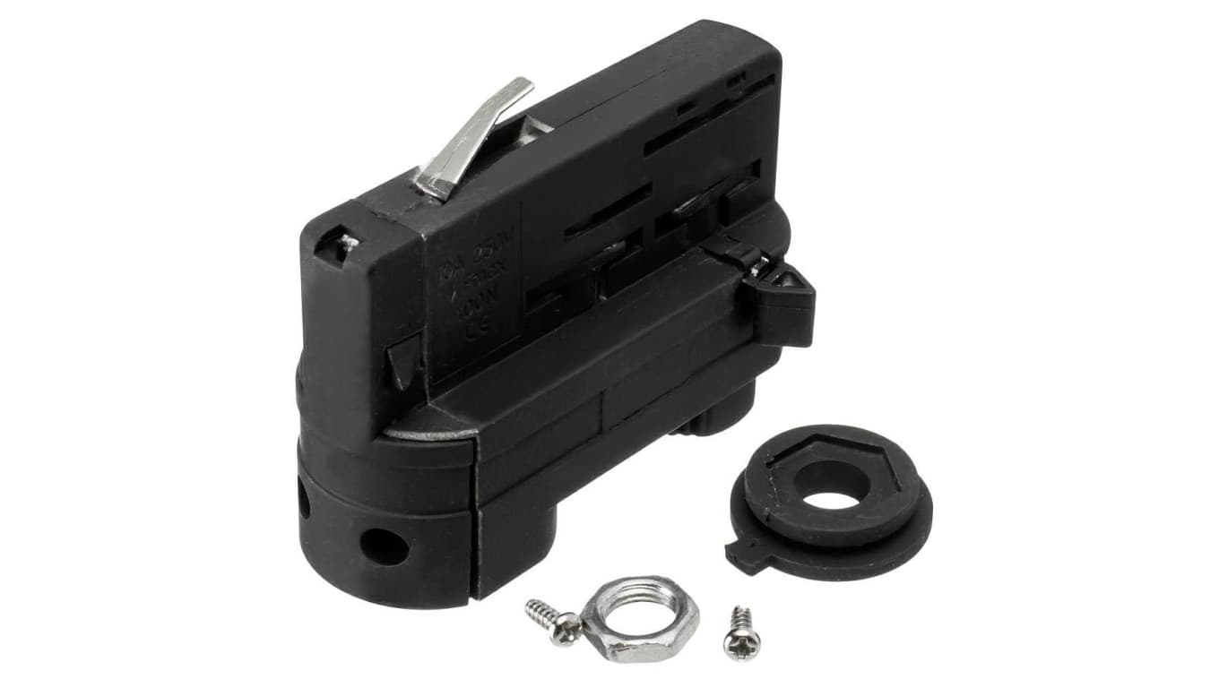 

Adapter lampa-szyna LUXSYSTEM-3F black czarny CreeLamp oświetlenie szynowe