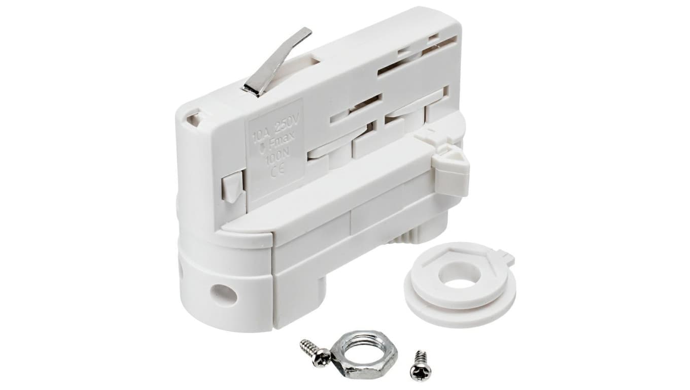 

Adapter lampa-szyna LUXSYSTEM-3F white biały CreeLamp oświetlenie szynowe