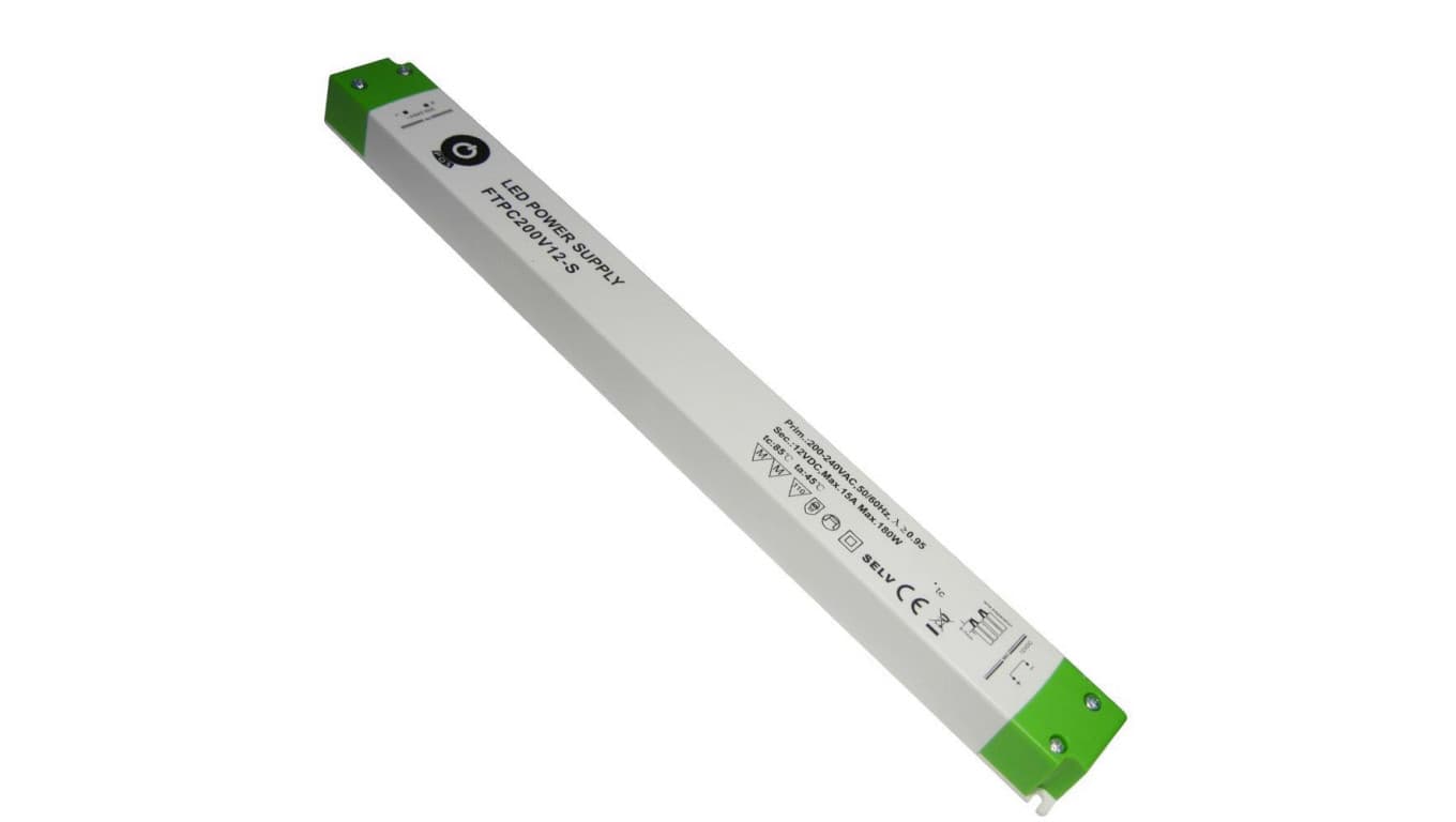 

MPL - Zasilacz FTPC 180W meblowy 12V DC 15A ftpc200V12-s