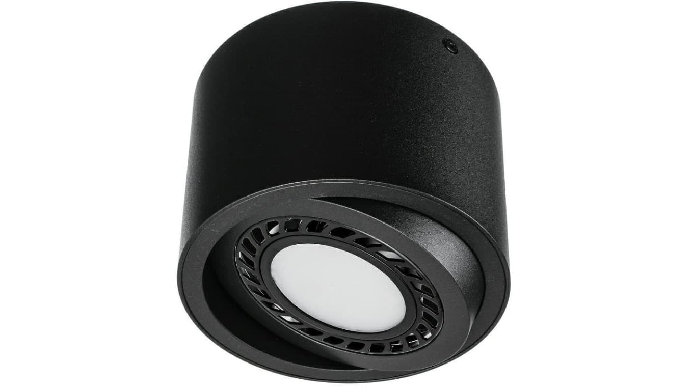 

Oprawa sufitowa RONDO-111 czarna black natynkowa regulowana AR111 / ES111 / QR111
