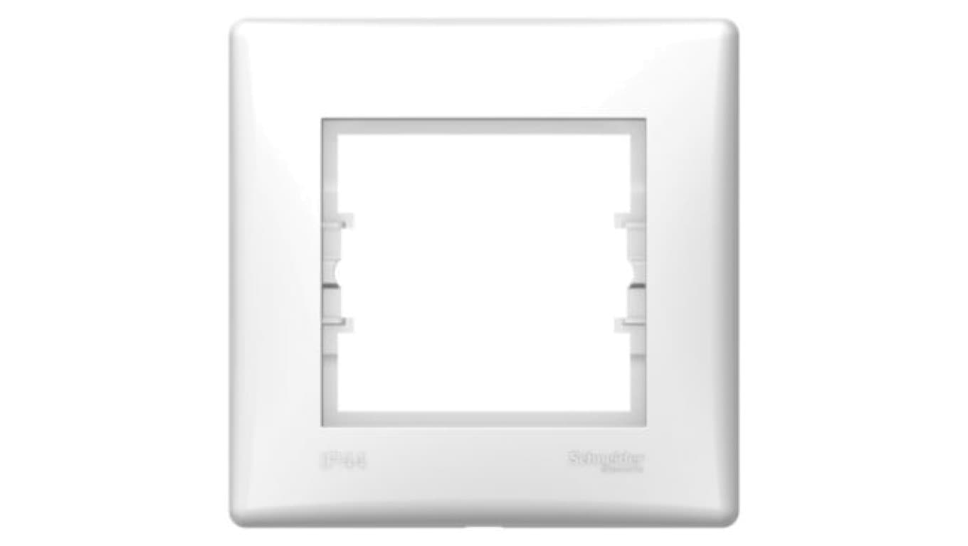 

Sedna Ramka pojedyncza IP44 biała SDN5810521
