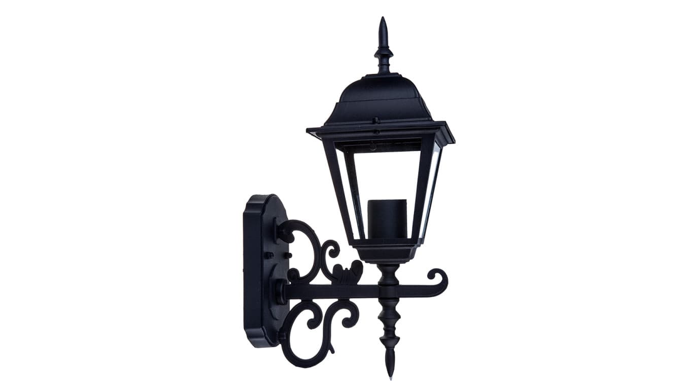

Lampa Ogrodowa Ścienna VT-760 E27 Max. 60W Czarna UP 7519