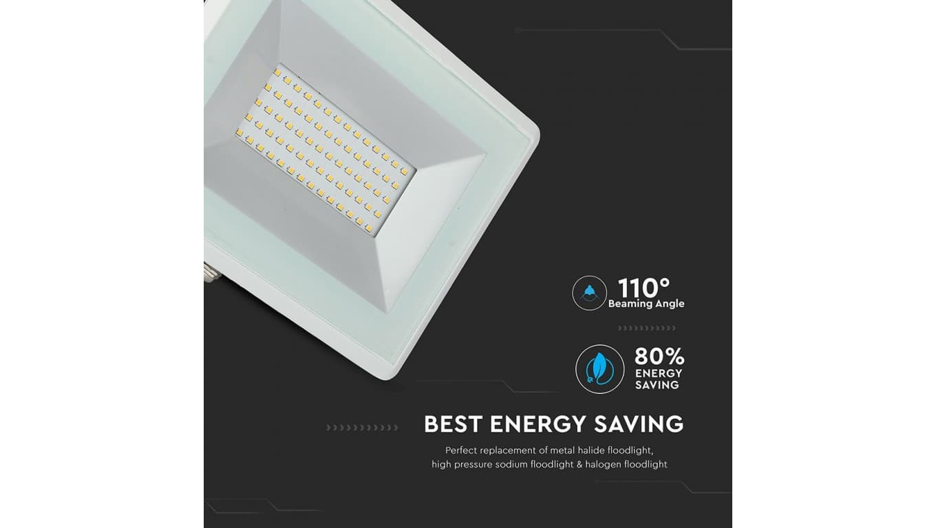 

Projektor LED 50W 4250lm 4000K Biały IP65 5962