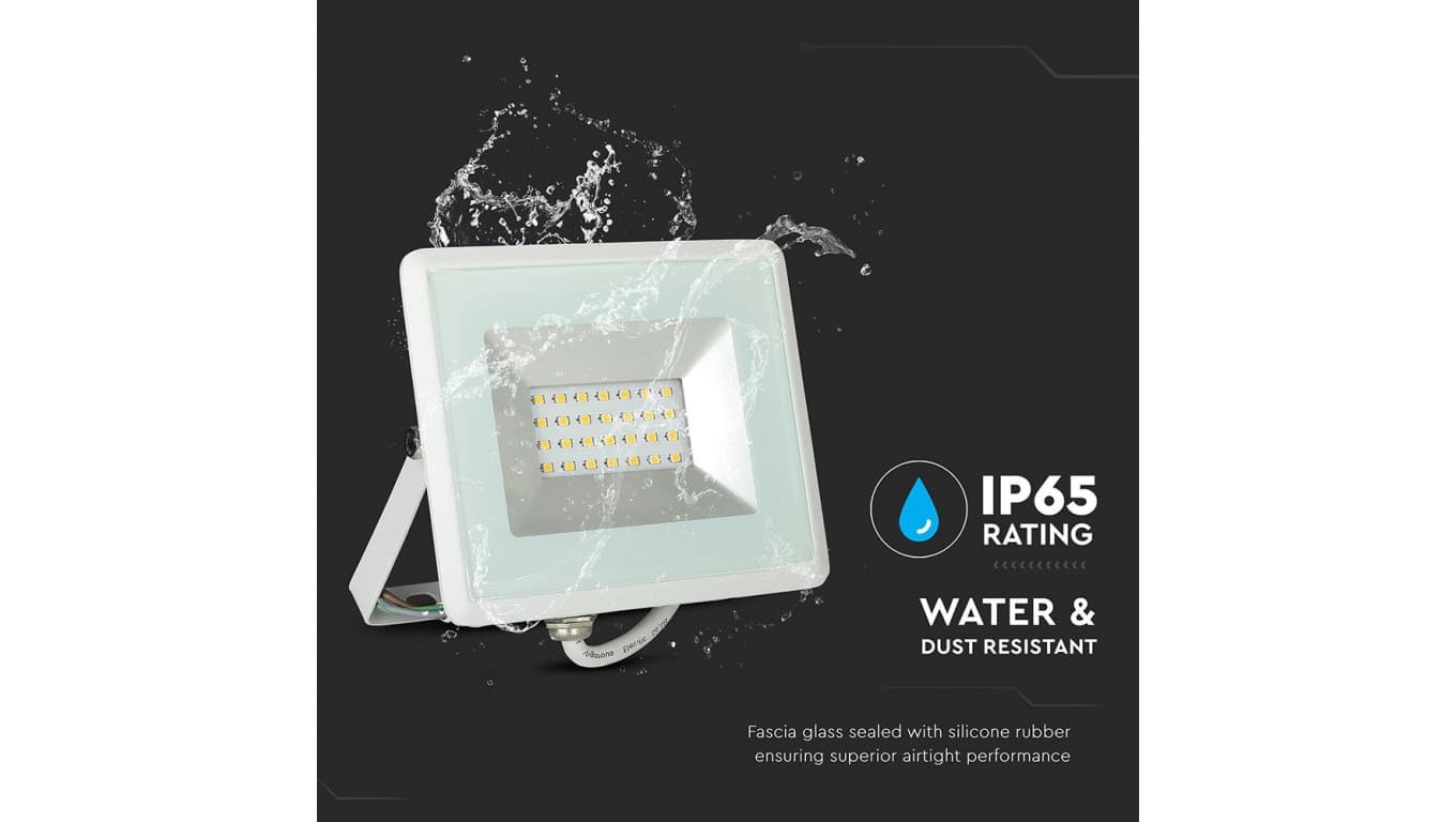 

Projektor LED 20W 1700lm 6500K Biały IP65 5951