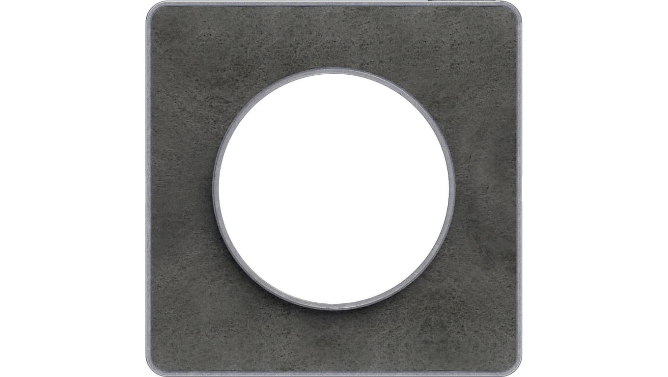 

Odace touch Ramka pojedyncza aluminium ardoise stone S53P802V