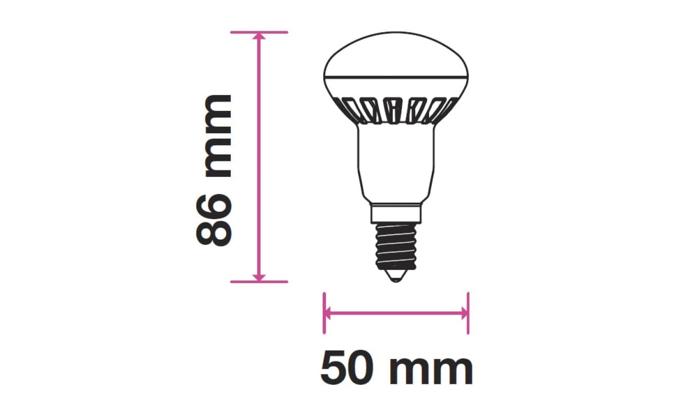 

Żarówka LED VT-250 SAMSUNG CHIP 6W E14 R50 3000K 450lm A+ 120st. 138