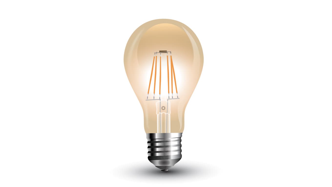 

Żarówka Dekoracyjna LED FILAMENT VT-1958 8W E27 A67 2200K 720lm A+ 300st. 4472