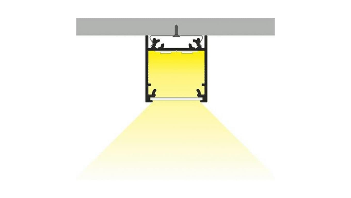 

Profil led LINEA20 EF/TY 2m biały szeroki wysoki głęboki