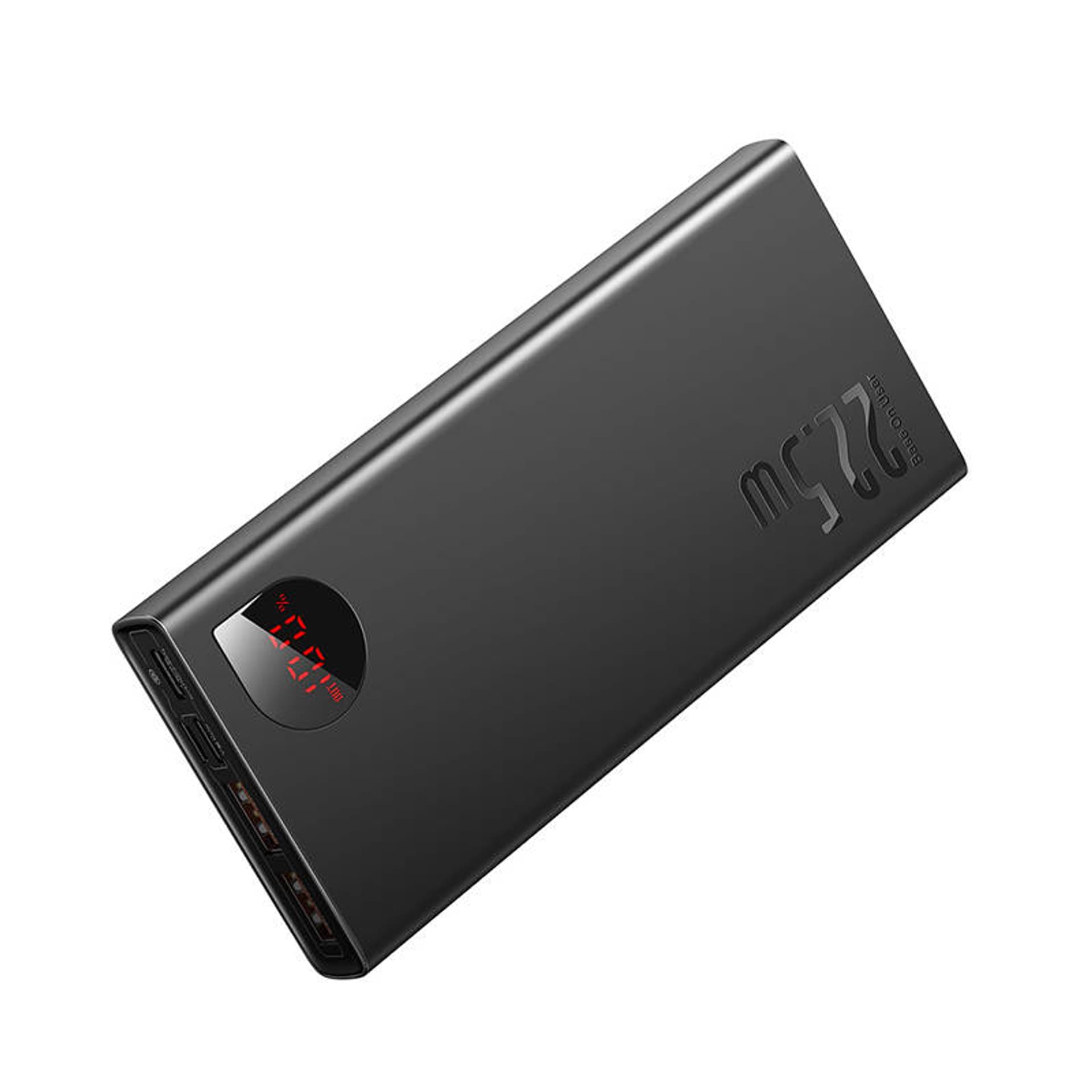 

Powerbank Baseus Adaman Metal, 10000mAh, 22.5W (czarny)
