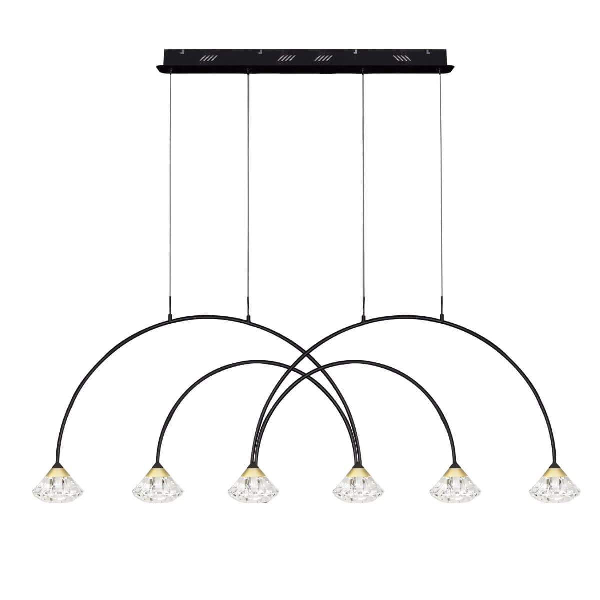 

Lampa wisząca TIFFANY No. 3 CL4 Altavola Design (Barwa światła delikatnie ciepła, Kolor transparentny, Możliwość ściemniania nie)