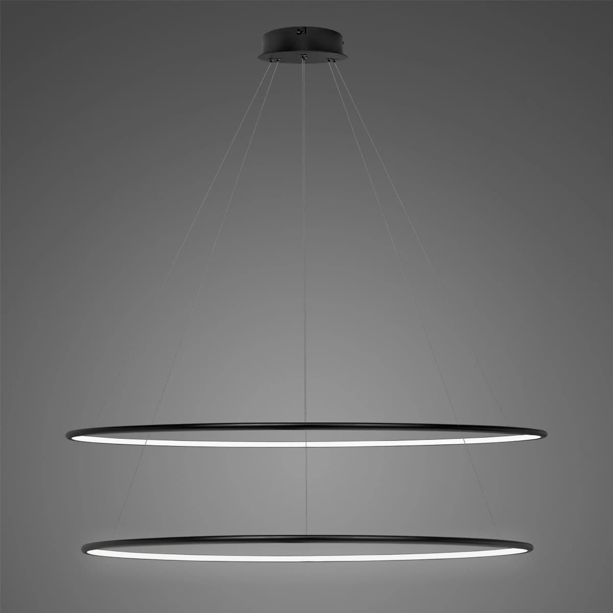 

Lampa Ledowe Okręgi No. 2 Φ120 cm in 4k czarna Altavola Design (Barwa światła barwa dzienna, Kierunek padania światła do wewnątrz, Kolor Czarny, Możliwość ściemniania nie)