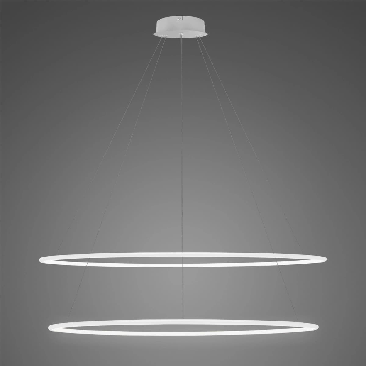 

Lampa Ledowe Okręgi No. 2 Φ120 cm in 4k biała Altavola Design (Barwa światła barwa dzienna, Kierunek padania światła do wewnątrz, Kolor Biały, Możliwość ściemniania nie)