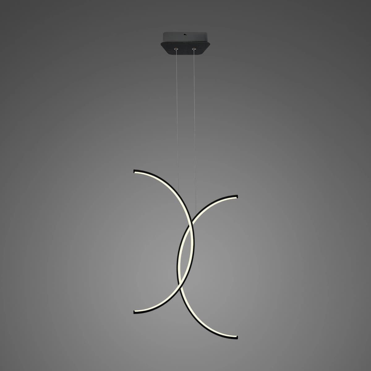 

Lampa Ledowa Infinity No. 2 60 cm in 3k czarna ściemnialna Altavola Design (Barwa światła delikatnie ciepła, Kierunek padania światła do wewnątrz, Kolor Czarny, Możliwość ściemniania tak)