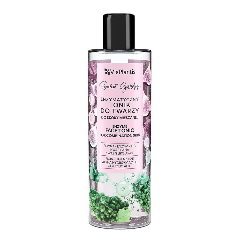 

Vis Plantis Secret Garden Enzymatyczny Tonik do twarzy - do skóry mieszanej 200ml