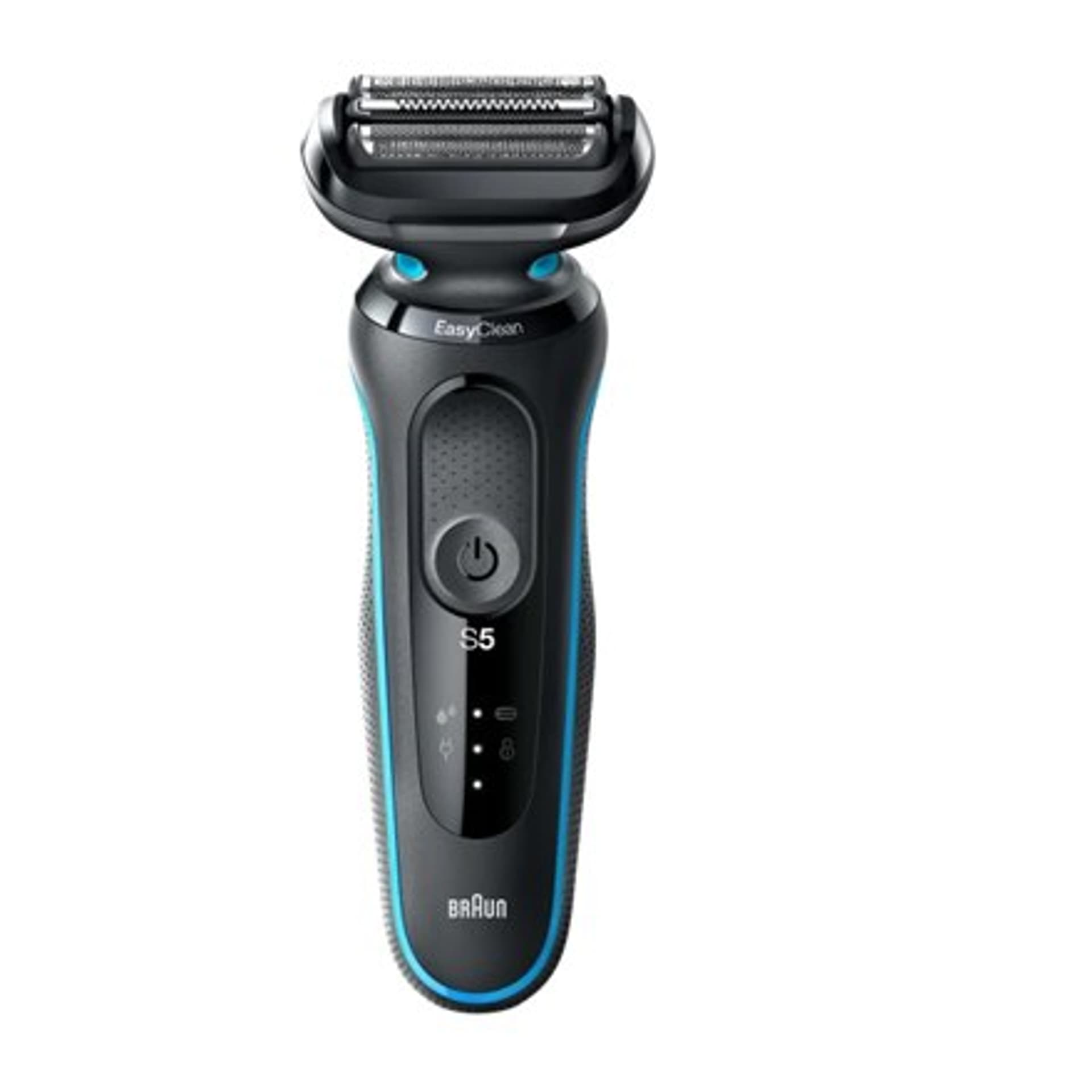 

Braun Shaver 51-M4500cs Czas pracy (max) 50 min, Wet & Dry, Black/Blue, Max) 50 min/wet & dry/black/blu