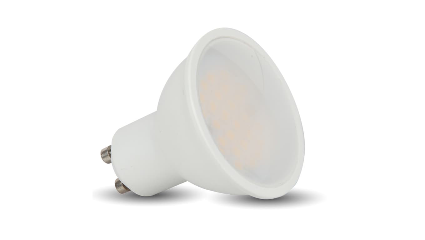 

Żarówka LED VT-205 SAMSUNG CHIP 5W GU10 6400K 400lm A+ 110st. 203