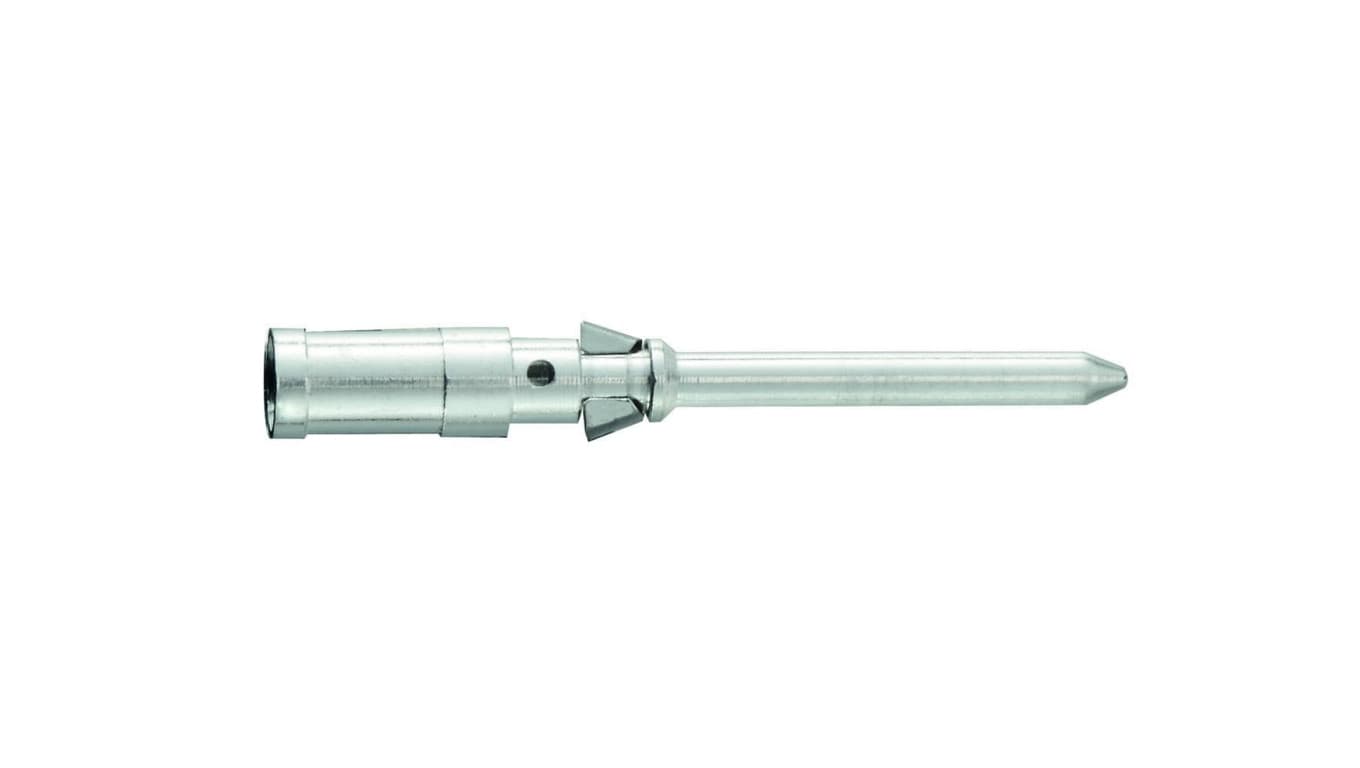 

Kontakt zaciskany 1,00 mm2 srebrzony męski 10A Han D 09150006102 /100szt./