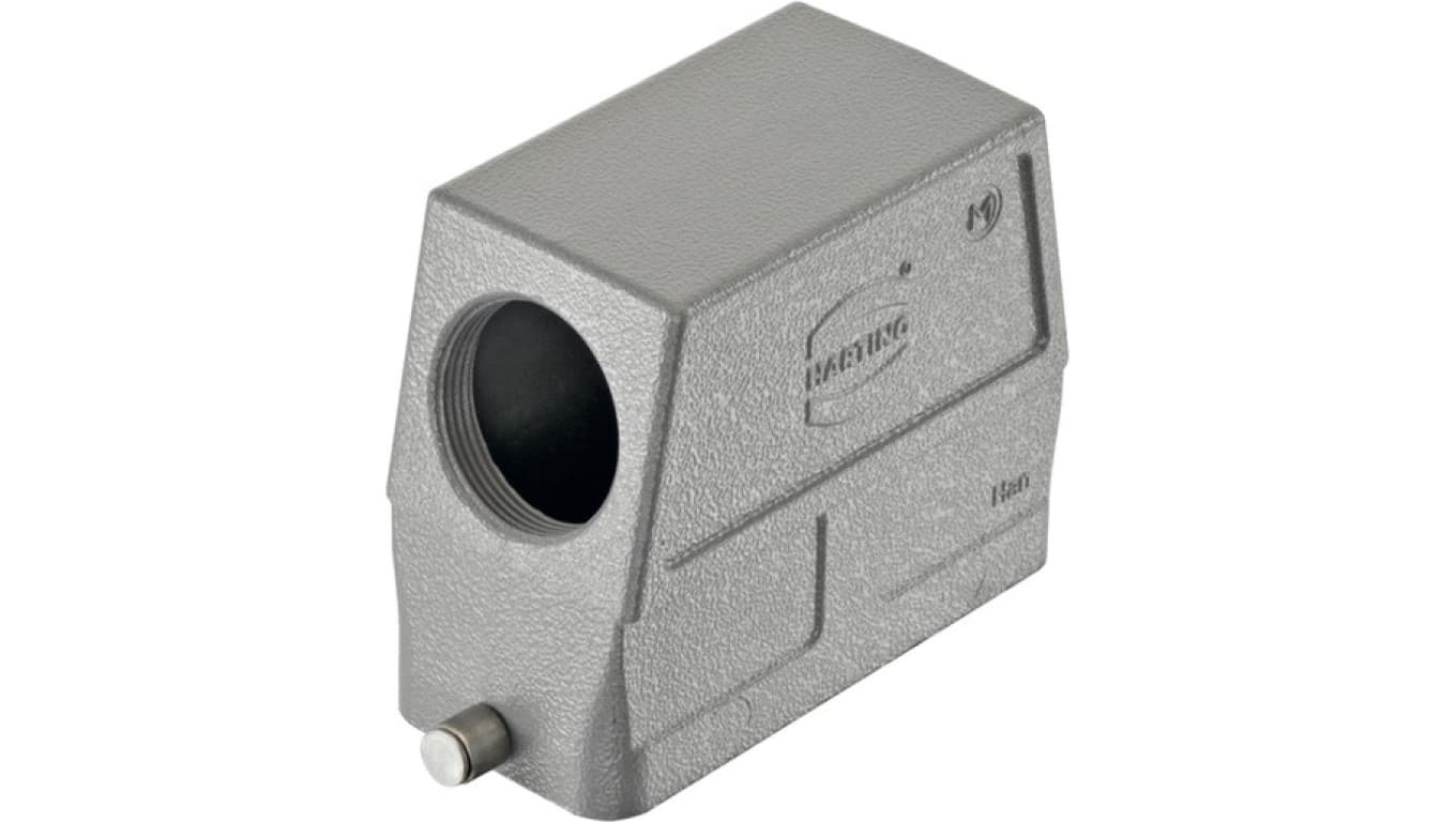 

Obudowa wtyczki metalowa wejście kątowe 1x M40 19300240548
