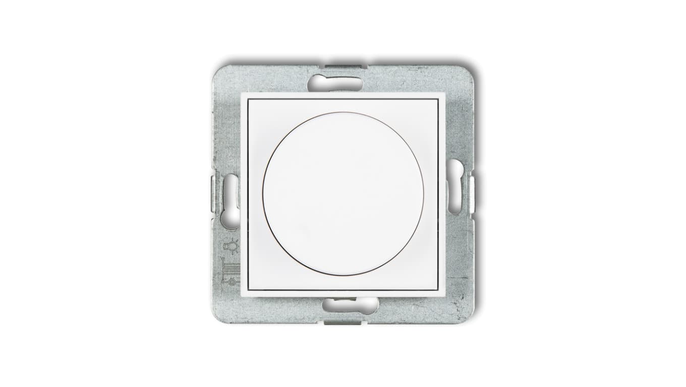 

MINI Ściemniacz elektroniczny przyciskowo-obrotowy do lamp LED biały MRO-2