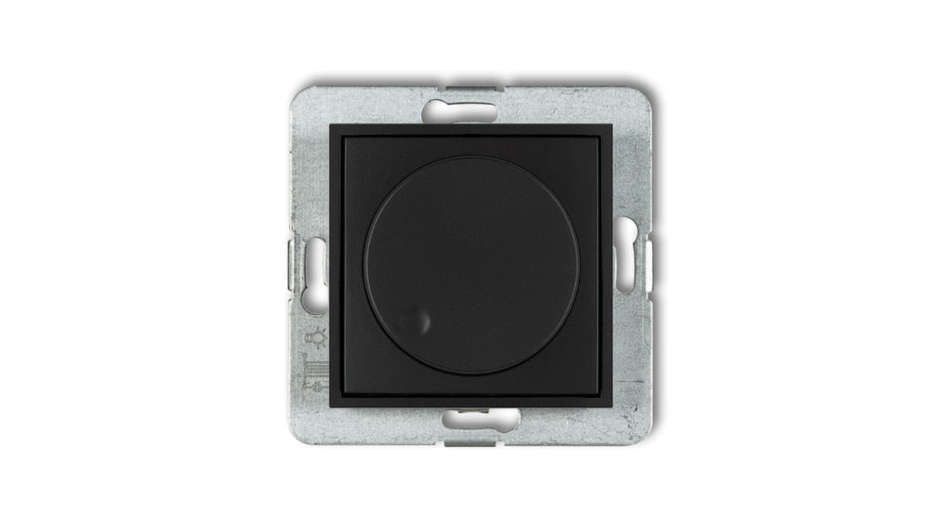 

MINI Ściemniacz elektroniczny przyciskowo-obrotowy do lamp LED czarny mat 12MRO-2