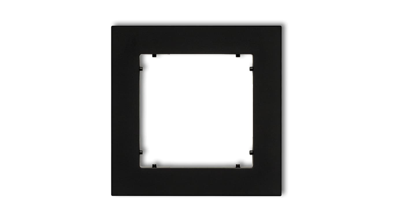 

MINI Ramka pojedyncza czarny mat 12MR-1