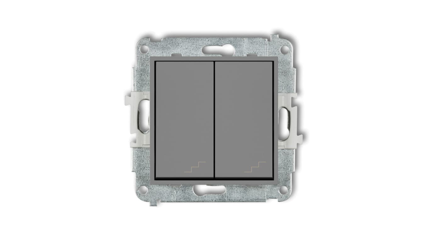 

MINI Łącznik podwójny schodowy szary mat 27MWP-33