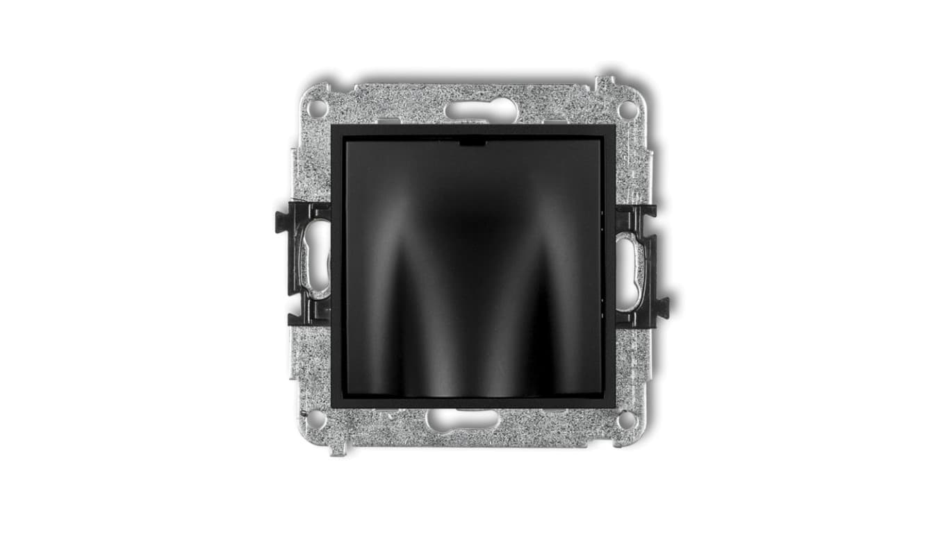 

MINI Wypust kablowy czarny mat 12MWPK