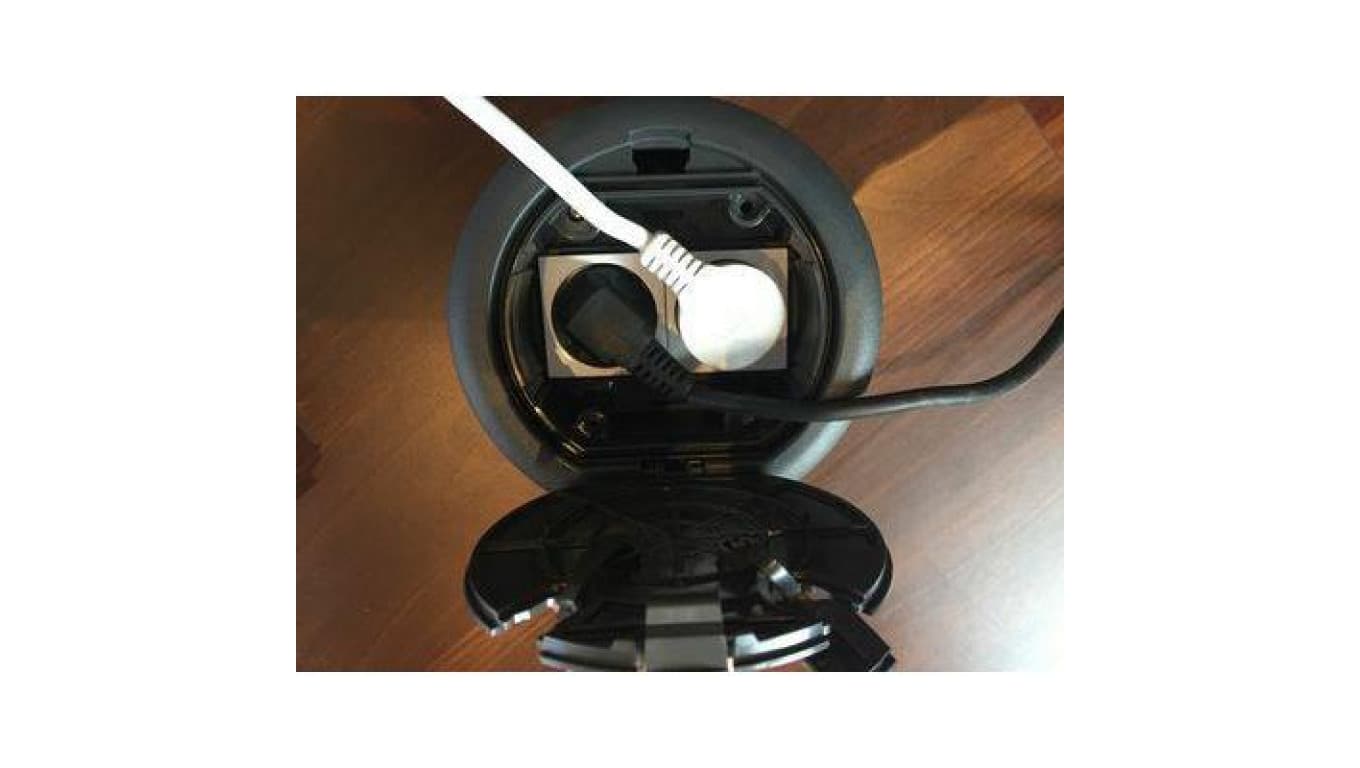

EFAPEL FLOOR BOX puszka podłogowa okrągła EFAPEL 2x gniazdo 230V z/u