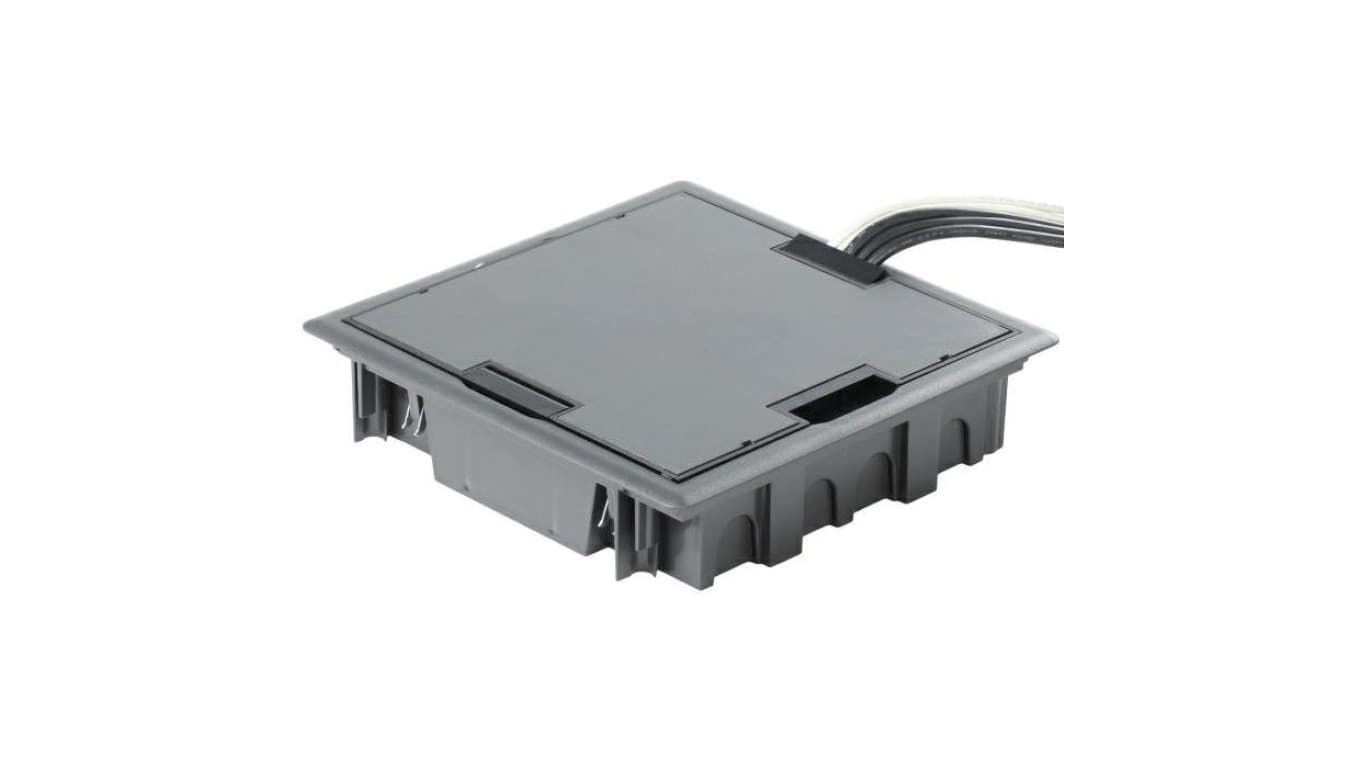 

EFAPEL FLOOR BOX puszka podłogowa do podłóg wylewanych 6x gniazdo 230V z/u + 2x gniazdo DATA z/u