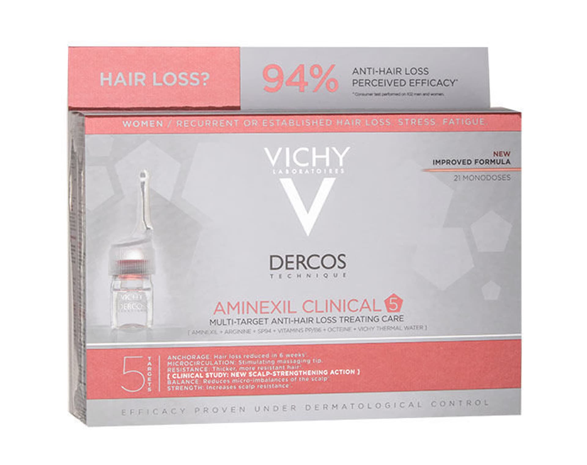 

Vichy Aminexil Clinical 5 Dercos Serum do włosów 21x6ml (W)