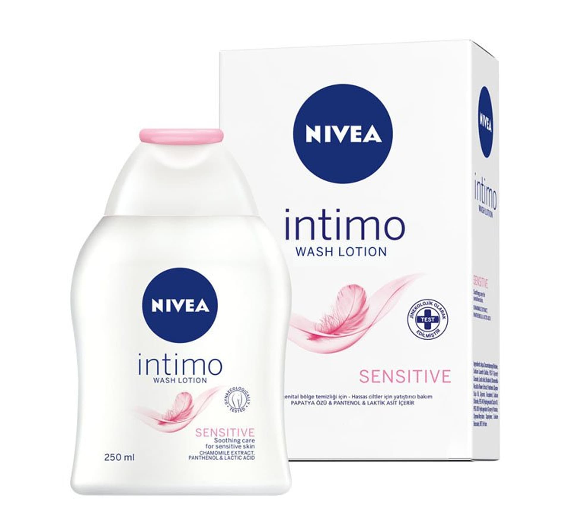 

Nivea Intimate Wash Lotion Sensitive Intimo Kosmetyki do higieny intymnej 250ml (W)