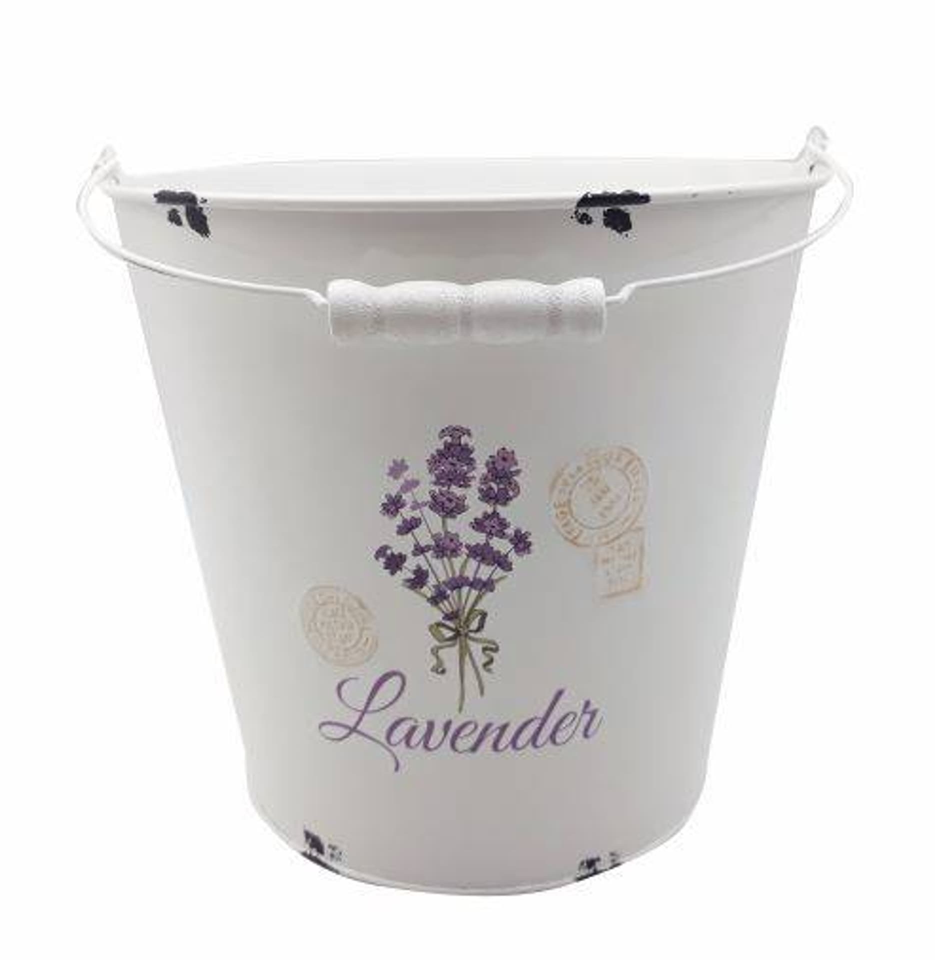 

Wiaderko Lawenda metalowe 25 cm (rozmiar 25cm)