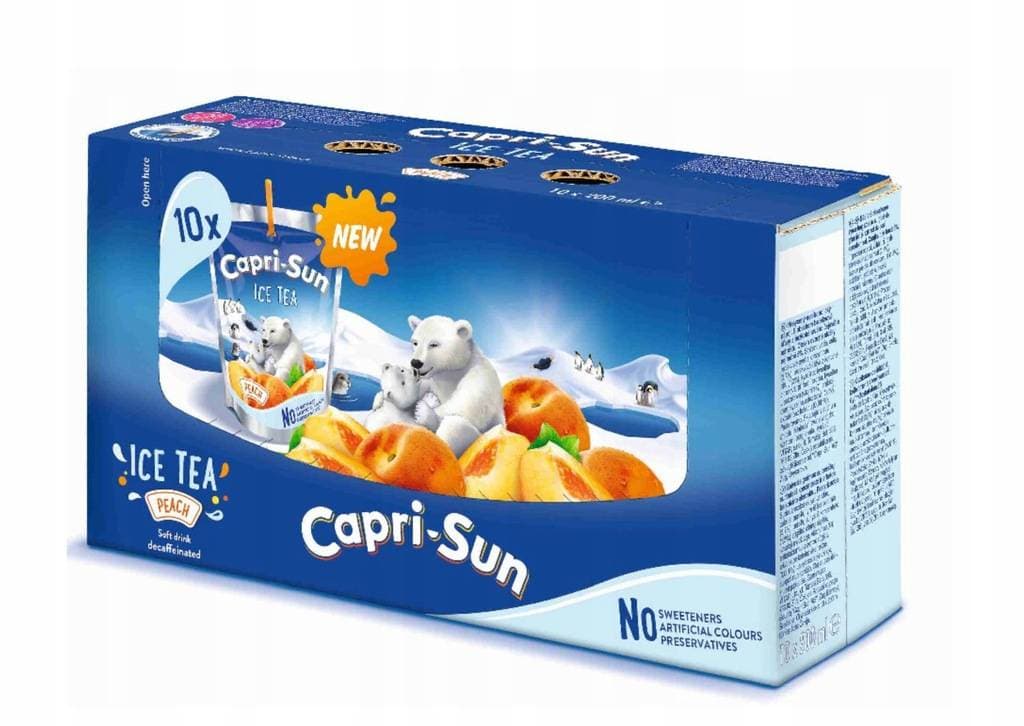 

Capri Sun Ice Tea Peach 10 szt.