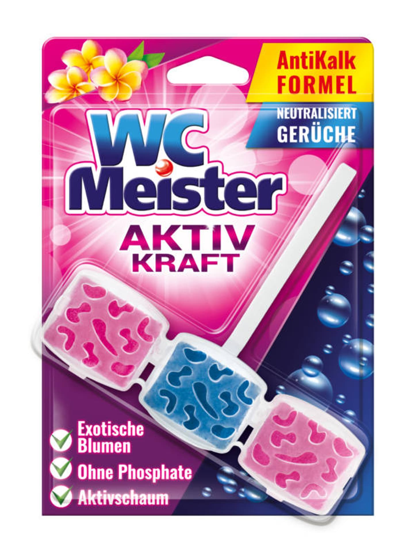 

WC Meister Zawieszka do WC 45g EXOTISCHE BLUMEN