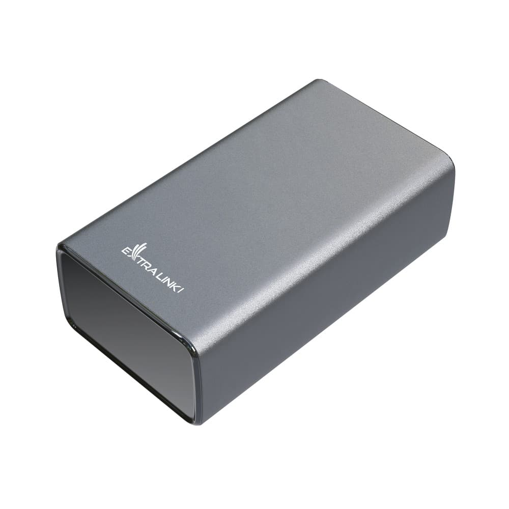 

EXTRALINK EPB-127 30000MAH FAST CHARGING 65W PD POWER BANK SILVER