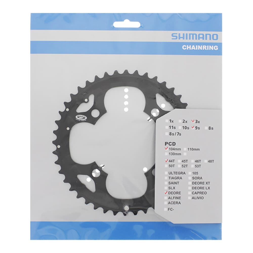 

Zębatka rowerowa przednia Shimano Deore FC-M530 44T