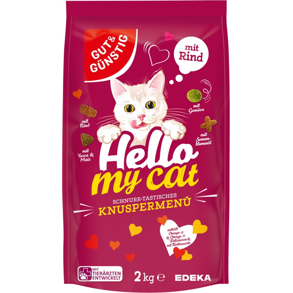 

G&G Sucha Karma dla Kotów z Wołowiną 2 kg