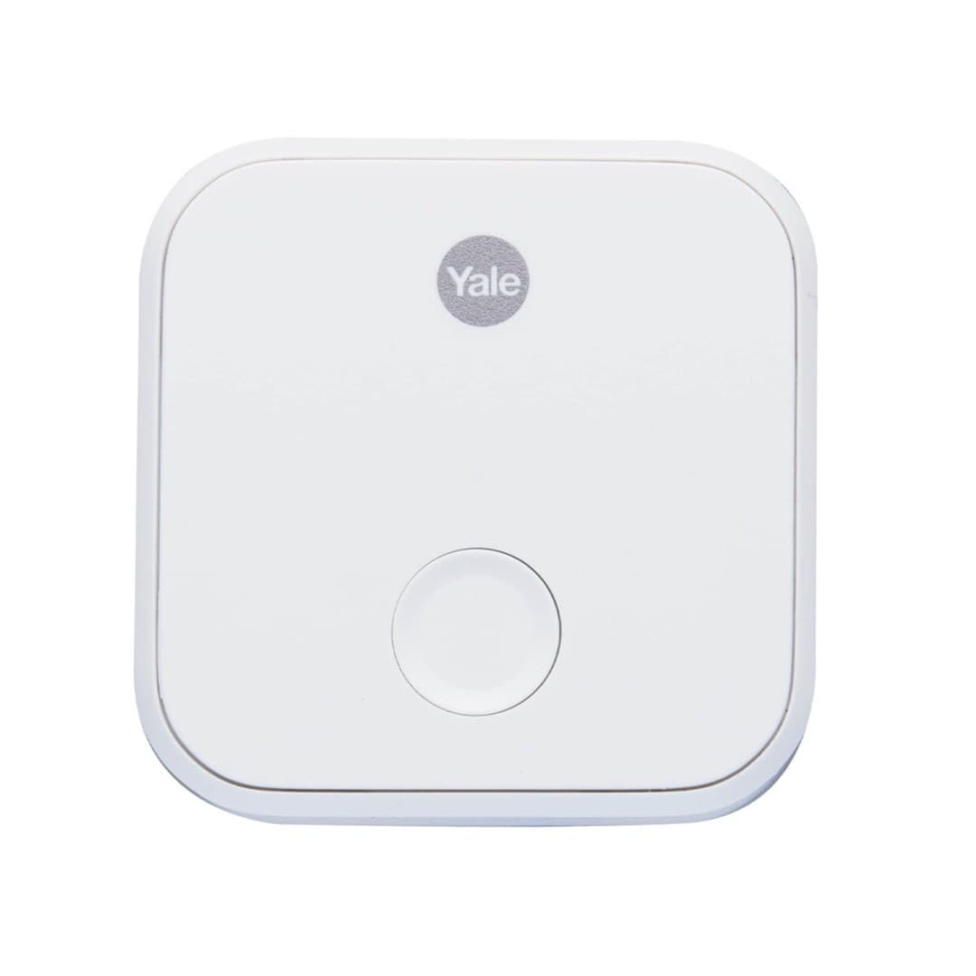 

Zestaw Yale Linus® Smart Lock (srebrny) + Bridge, Srebrny) + bridg