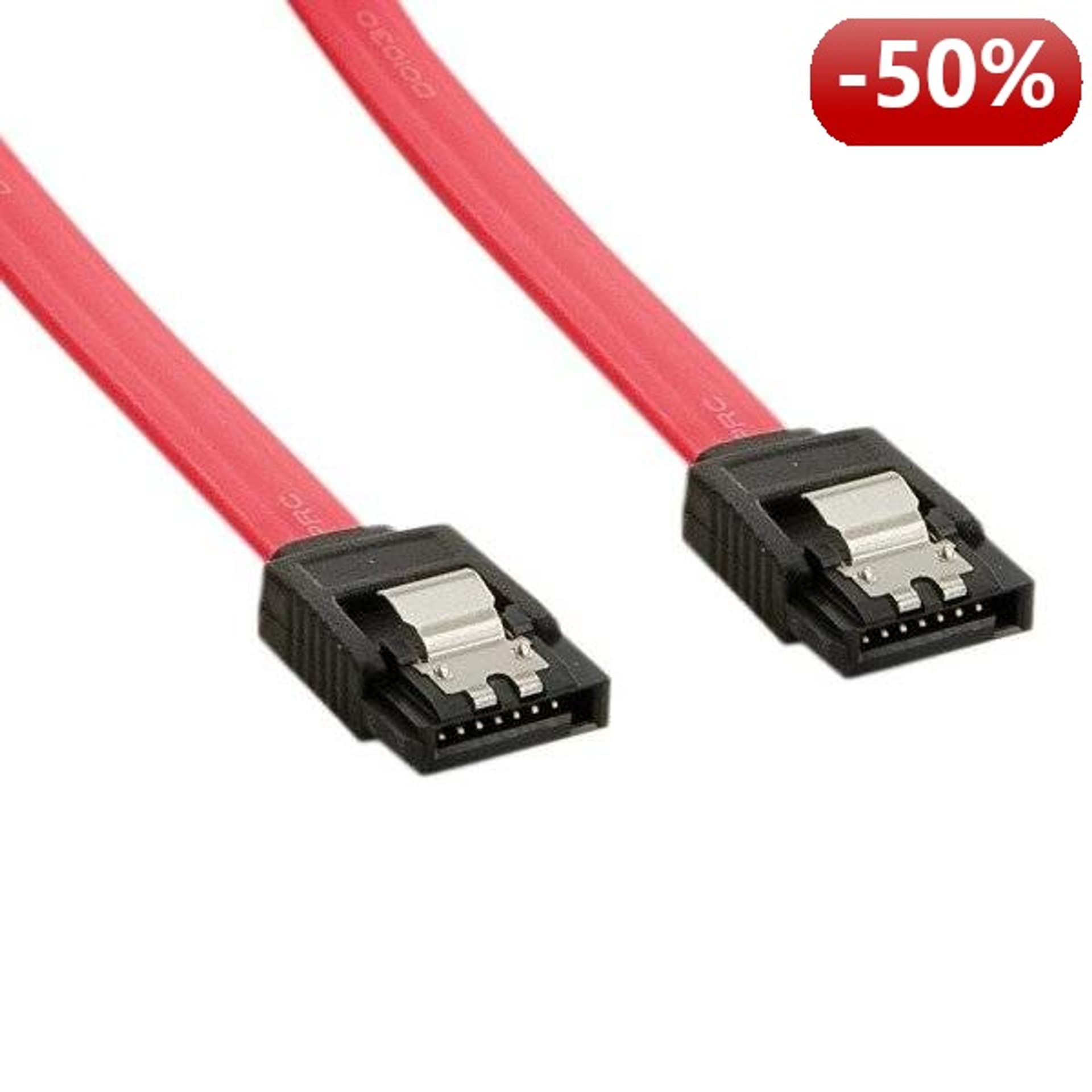 

4World Kabel HDD|SATA 3|7pin SATA (F) zatrzask|7pin SATA (F) zatrzask|457mm
