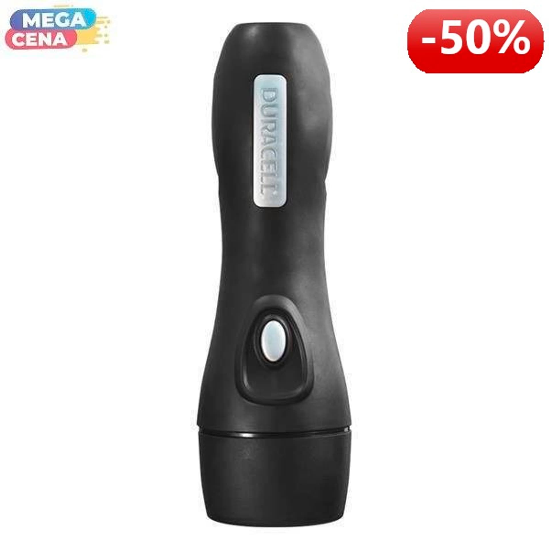 

Duracell Latarka LED VOYAGER CL-10, gumowy uchwyt+ 2x D