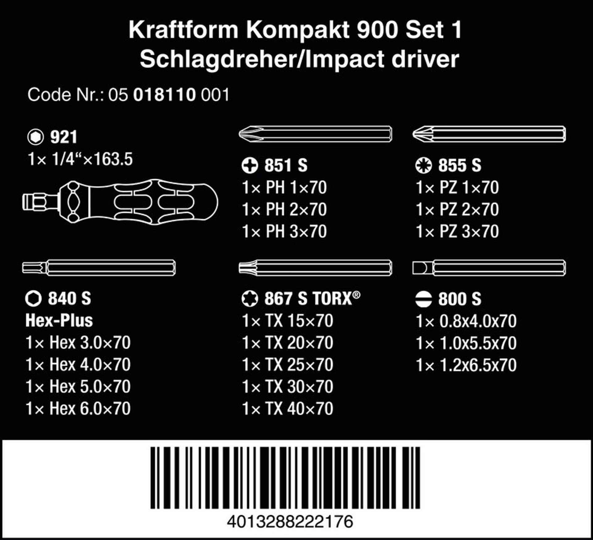 

WKRĘTAK UDAROWY KRAFTFORM KOMPAKT 900