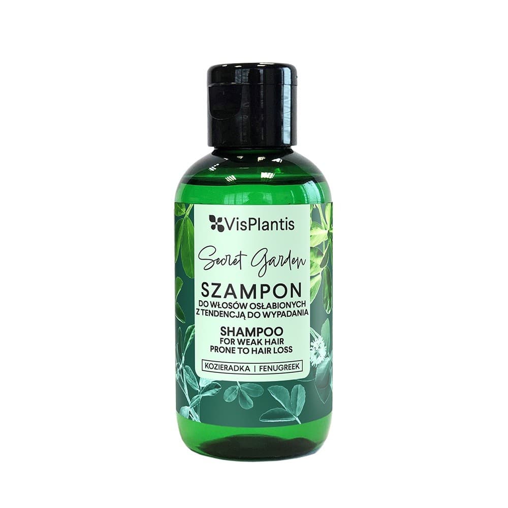 

Vis Plantis Secret Garden Szampon do włosów osłabionych i z tendencją do wypadania - Kozieradka 75ml (mini)