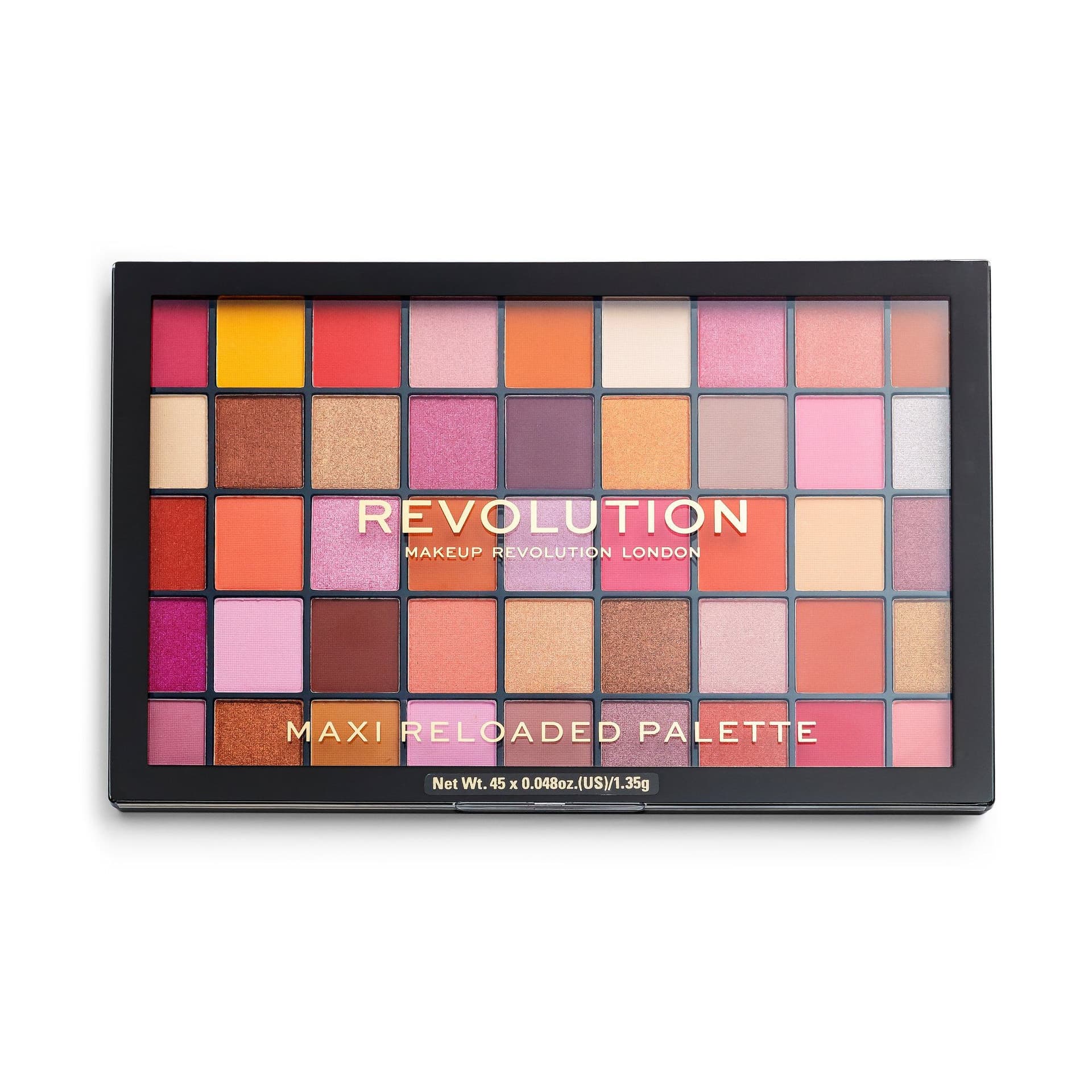 

Makeup Revolution Maxi Reloaded Palette (45) Paleta cieni do powiek - Big Big Love 1szt.