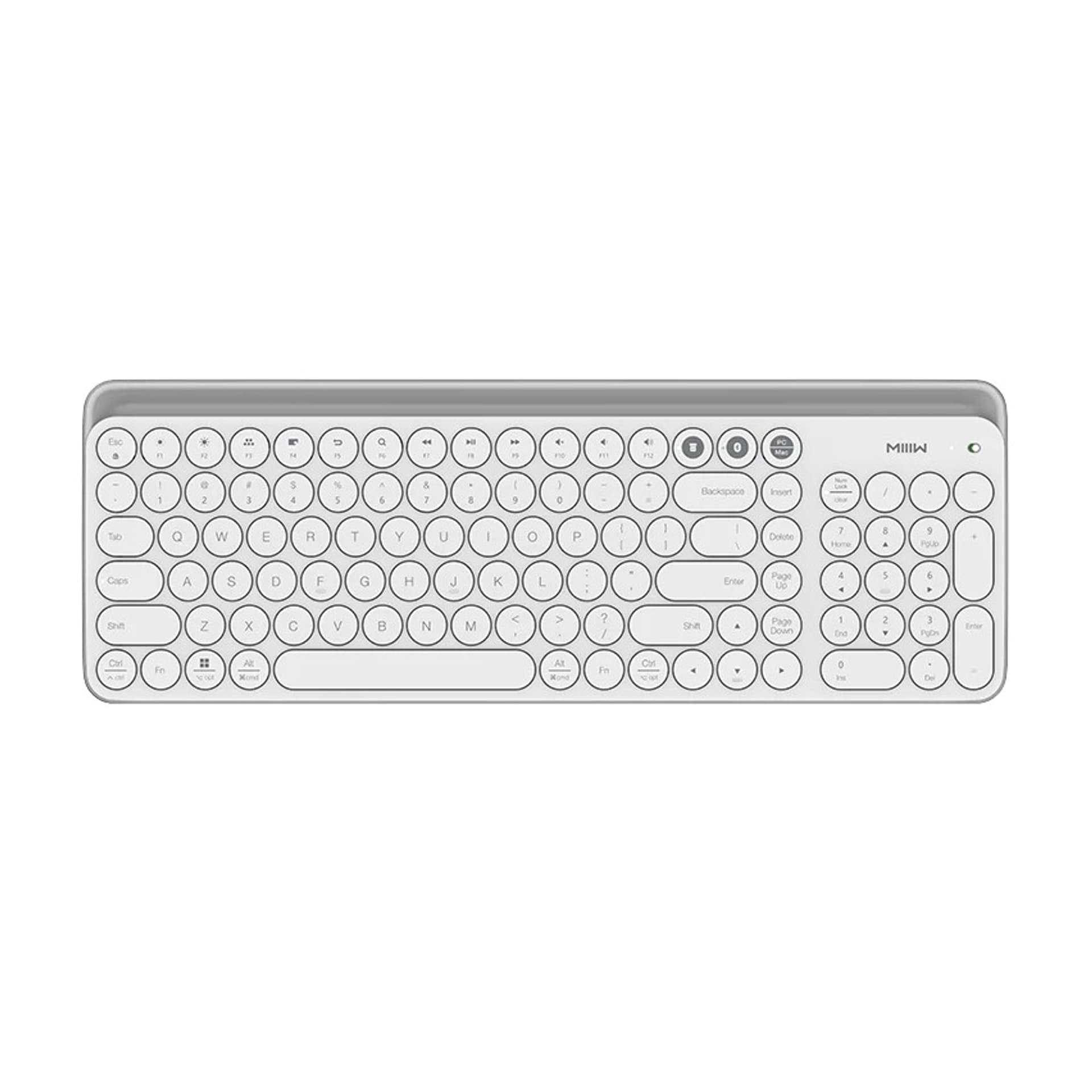 

XIAOMI MIIIW WIRELESS KEYBOARD BLUETOOTH DUAL MODE WHITE MWBK01