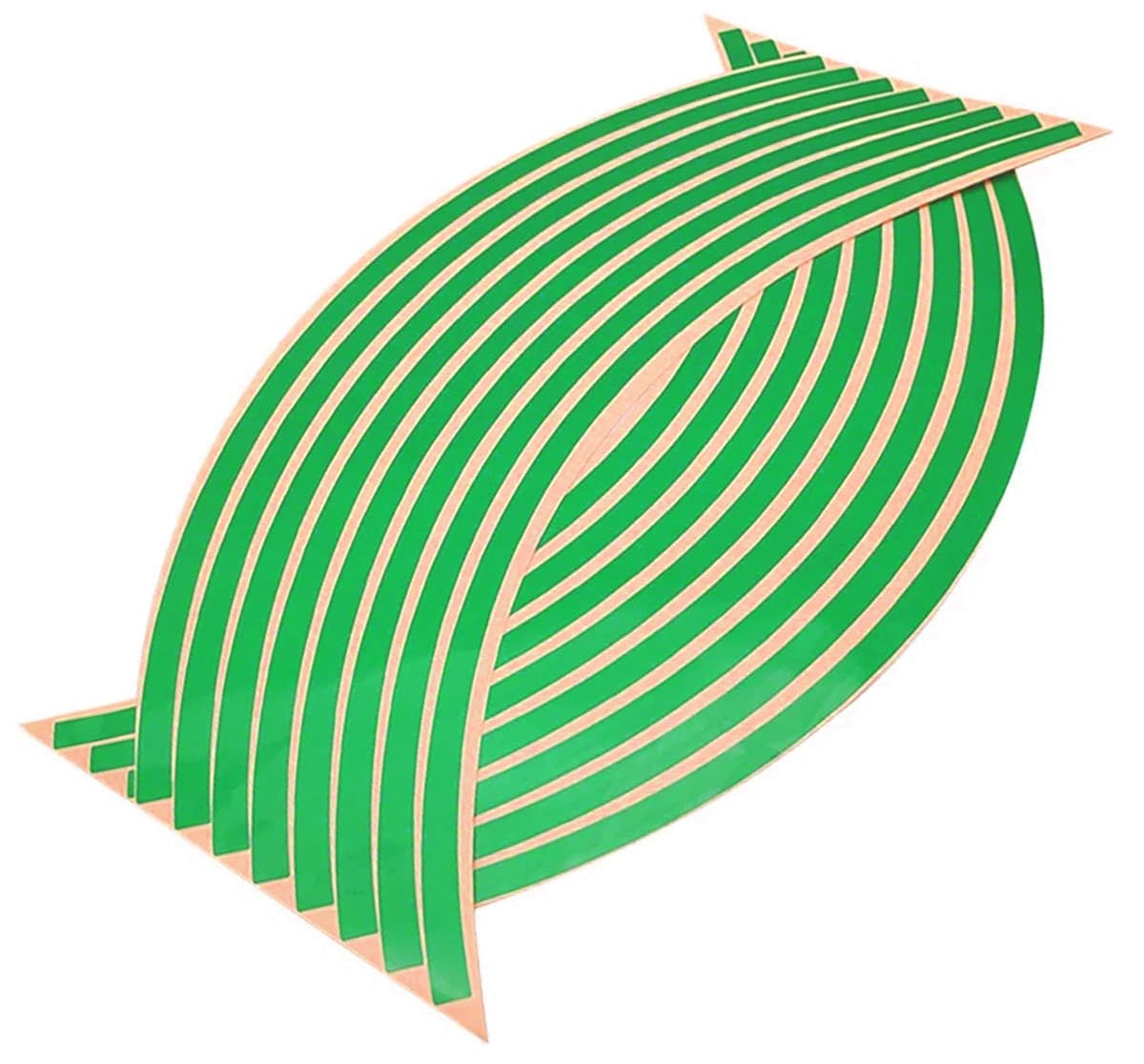 

AG555C Naklejki odblaskowe na koła green