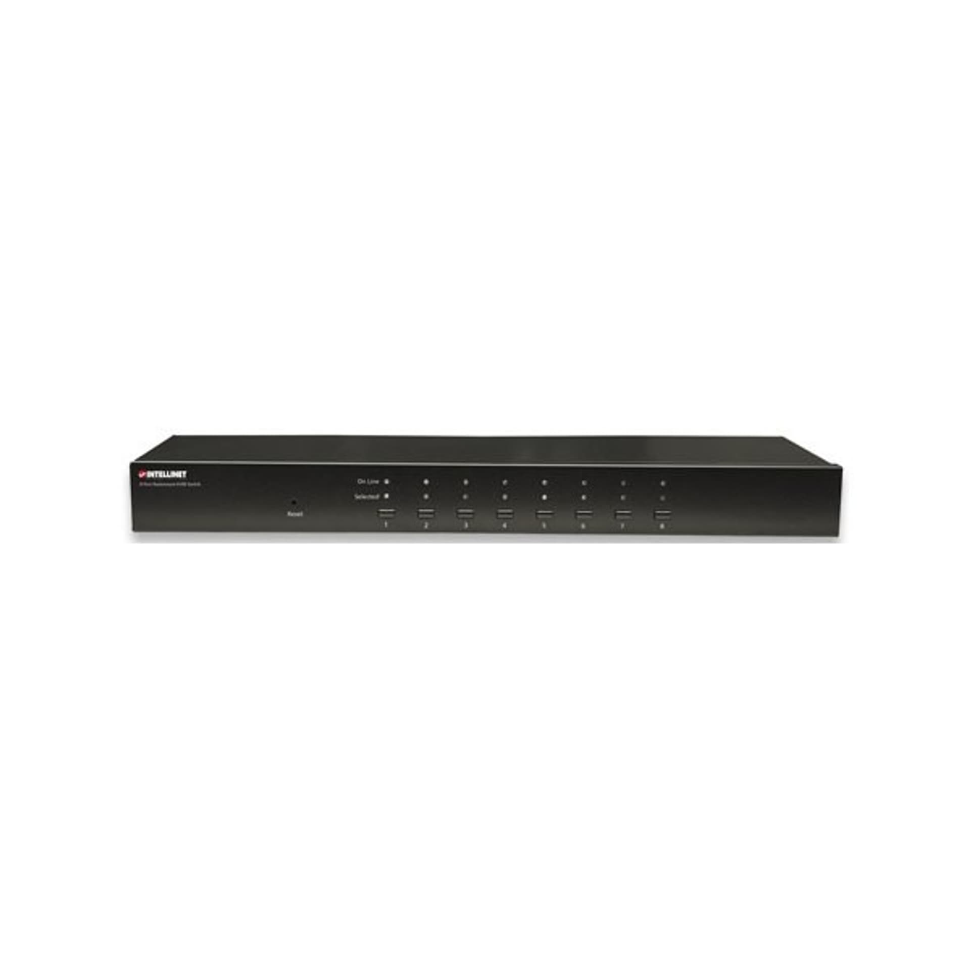 

Przełącznik KVM 8-portowy USB/PS2 z OSD, rackowy