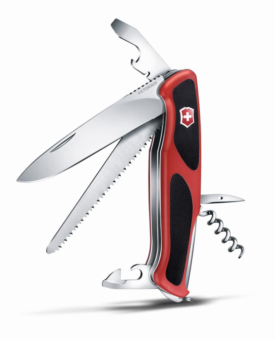 

Scyzoryk Victorinox RangerGrip 55, 130mm, kompozyt, czerwono-czarny