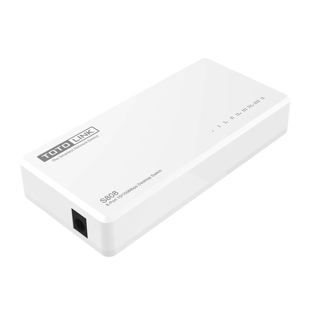 

TOTOLINK S808-V5 8-PORT 10/100M DESKTOP SWITCH